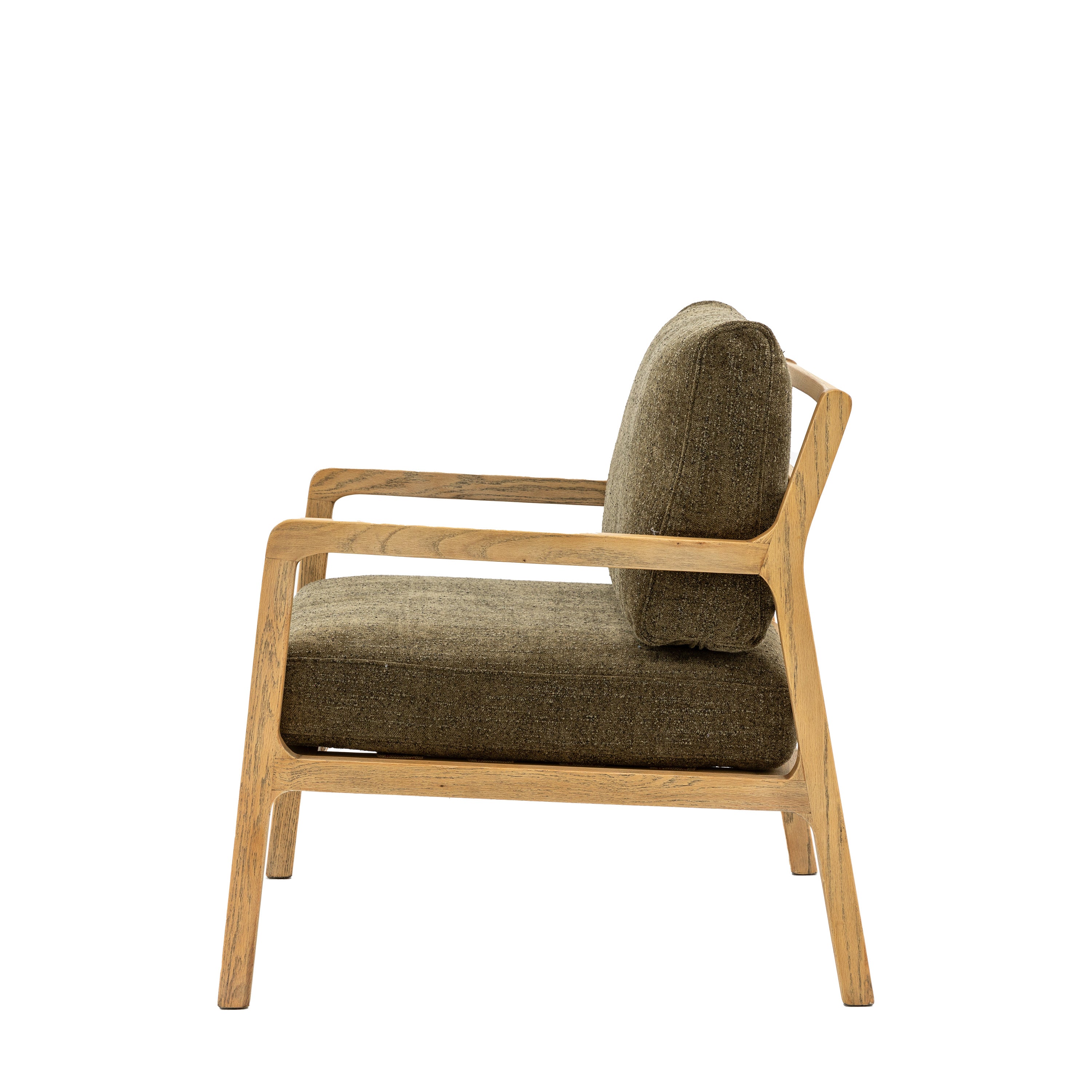 Caro Antique Moss Green Armchair